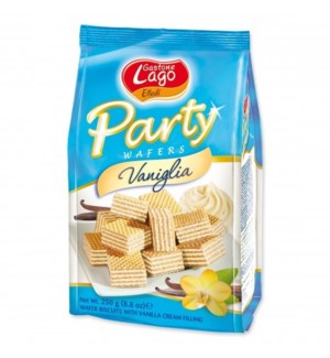 Lago Party Wafers Bags -  VANILLA 250 g * 10